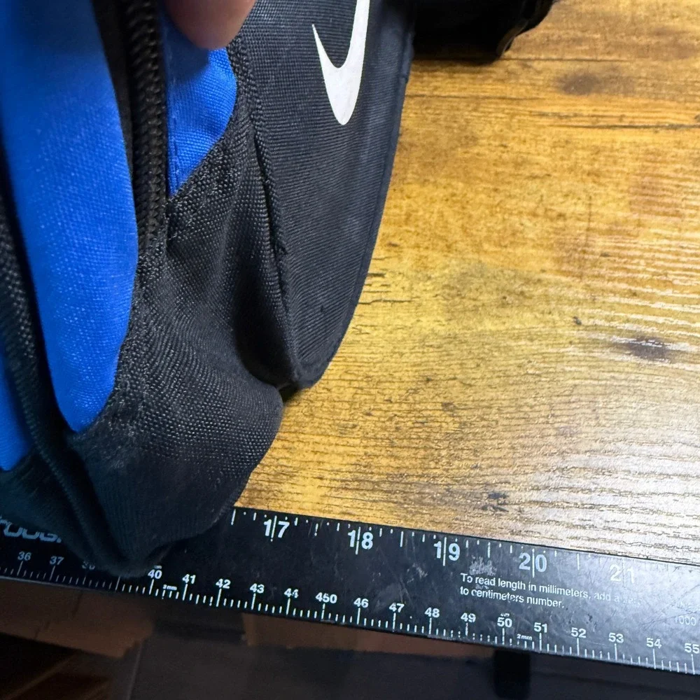 Nike Brasilia Blue Polyester Training Duffel Bag Small Unisex